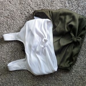 Two Coral Reef Swim Tops -traveler style